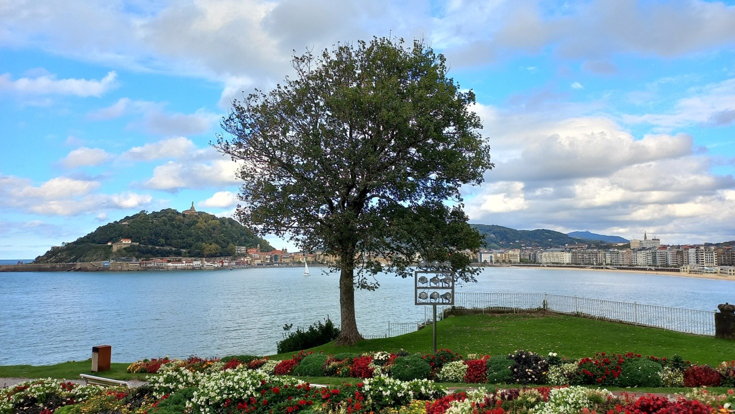 Bucht am Golf von Biskaya